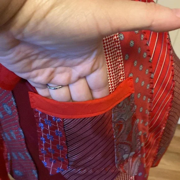 Vintage tie apron - Picture 3 of 6